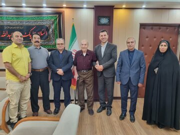 قدردانی پیشکسوت ورزش زورخانه ای از نگاه فرماندار سمنان به ورزش