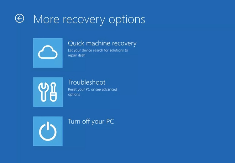 مایکروسافت از قابلیت بازیابی سریع سیستم در ویندوز ۱۱ رونمایی کرد