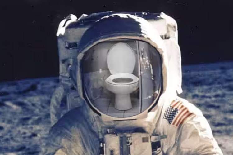 نحوه ادرار و مدفوع کردن فضانوردان + ویدئو