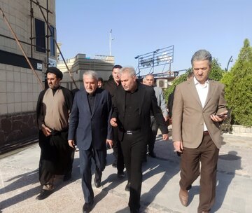 وزیر میراثفرهنگی وارد قزوین شد