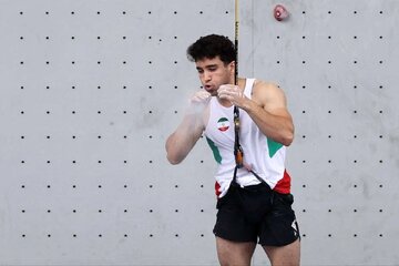 پنجمی علیپور در جام جهانی سنگنوردی
