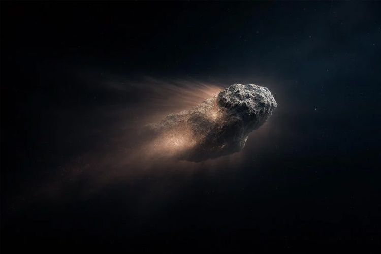 یک دنباله‌دار بین‌ستاره‌ای باستانی وارد منظومه شمسی شد