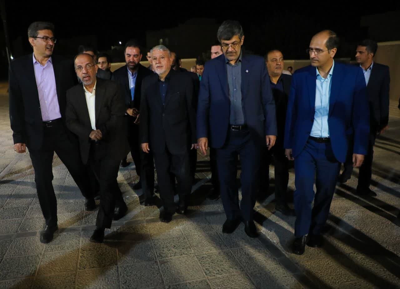 بازدید وزیر میراث فرهنگی، گردشگری و صنایع دستی از شهرستان میبد بازدید وزیر میراث فرهنگی، گردشگری و صنایع دستی از شهرستان میبد