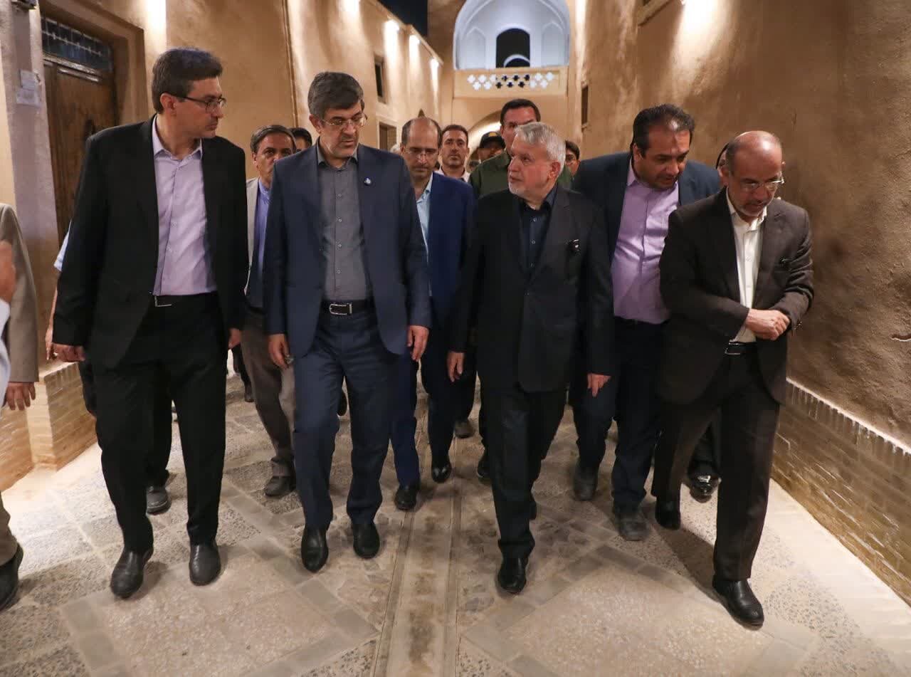 بازدید وزیر میراث فرهنگی، گردشگری و صنایع دستی از شهرستان میبد بازدید وزیر میراث فرهنگی، گردشگری و صنایع دستی از شهرستان میبد