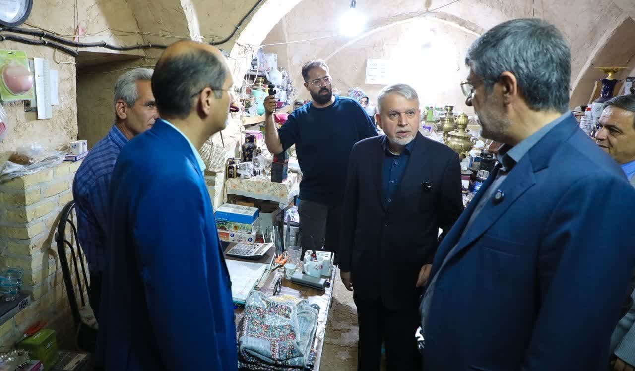 بازدید وزیر میراث فرهنگی، گردشگری و صنایع دستی از شهرستان میبد بازدید وزیر میراث فرهنگی، گردشگری و صنایع دستی از شهرستان میبد