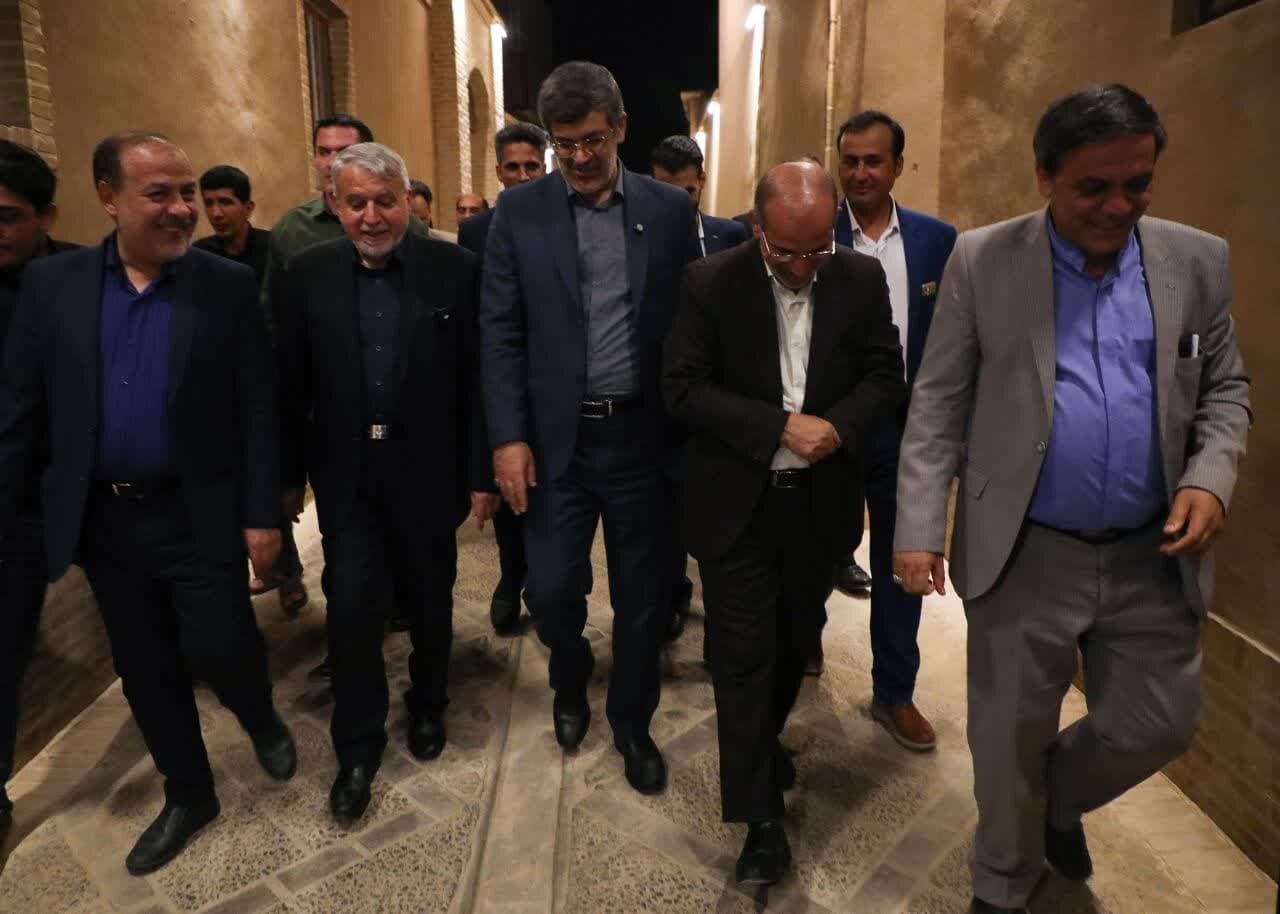 بازدید وزیر میراث فرهنگی، گردشگری و صنایع دستی از شهرستان میبد بازدید وزیر میراث فرهنگی، گردشگری و صنایع دستی از شهرستان میبد