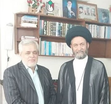 دیدار  محمدمهاجری با امام جمعه اردبیل