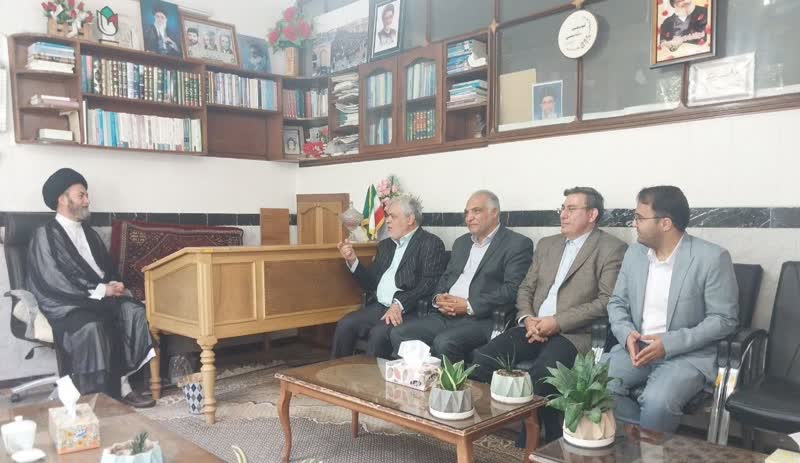 دیدار  محمدمهاجری با امام جمعه اردبیل