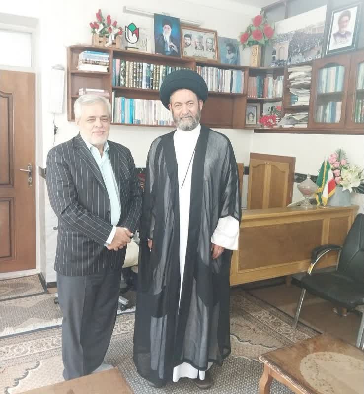 دیدار  محمدمهاجری با امام جمعه اردبیل