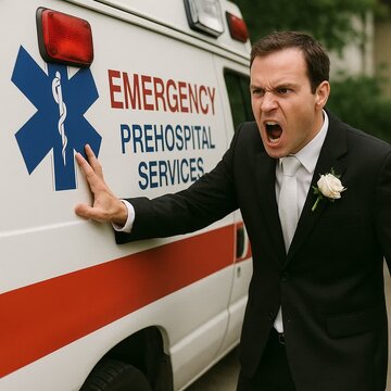 شوخی خطرناک داماد با اورژانس ۱۱۵ چهارمحال وبختیاری به مراجع قضایی کشیده شد