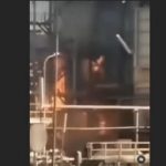 آتش سوزی در پالایشگاه تبریز/ روابط عمومی: در عرض ۱۰ دقیقه مهار کردیم