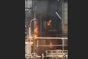 آتش سوزی در پالایشگاه تبریز/ روابط عمومی: در عرض ۱۰ دقیقه مهار کردیم