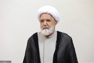 اولین حضور مهدی کروبی در یک مراسم عمومی/ سیدمحمد خاتمی و سیدحسن خمینی هم بودند + عکس