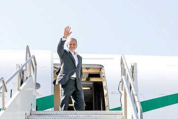 اولین دیدار پزشکیان با امیر قطر پس از حمله موشکی ایران به پایگاه العدید+تصویر