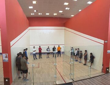 برگزاری اردوی اسکواش سه استان کشور به میزبانی فارس