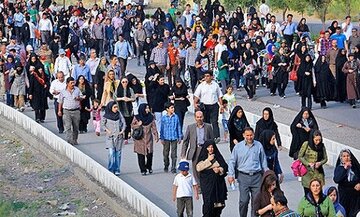برگزاری همایش بزرگ پیاده‌روی خانوادگی در محمدیه و مهرگان
