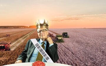 بزرگترین زمیندار آمریکا یک برنامهنویس است، نه یک کشاورز!