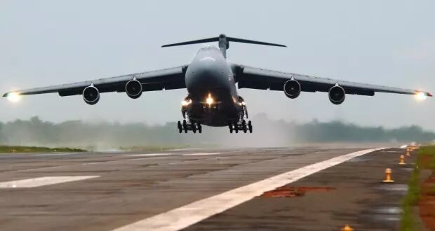 بزرگترین هواپیمای نظامی آمریکا / خیلی بزرگتر از «بی ۵۲»