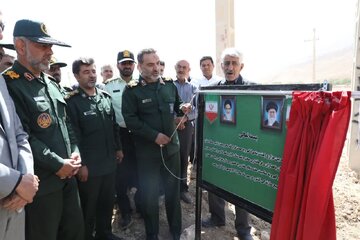 بهره برداری از جاده بین مزارع در گهرو شهرستان کیار