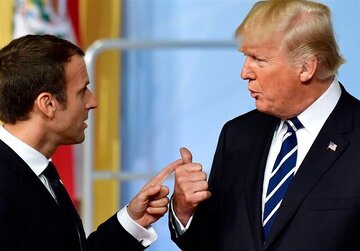 ترامپ در دیدار با ماکرون: روابط خوبم با پوتین تاثیری در حل بحران اوکراین ندارد