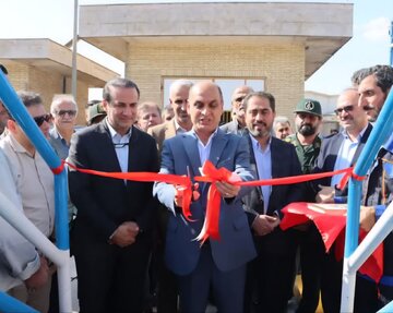 تصفیه‌خانه فاضلاب شهرک صنعتی لوشان افتتاح شد