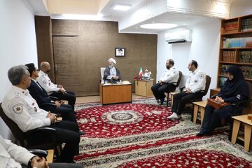 تقدیر ویژه نماینده رهبر انقلاب از اورژانس ۱۱۵ سمنان