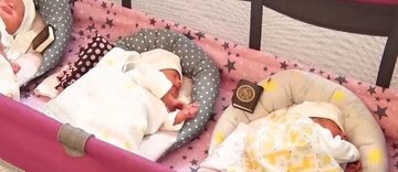 تولد سه‌قلوها در بیمارستان بعثت سنندج