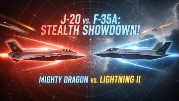 جدال اژدها و رعد: مقایسه جنگنده چینی J-۲۰ با آمریکایی F-۳۵