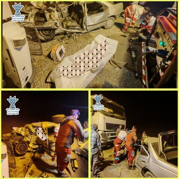 حادثه رانندگی در محور بروجن به  مبارکه یک فوتی برجای گذاشت