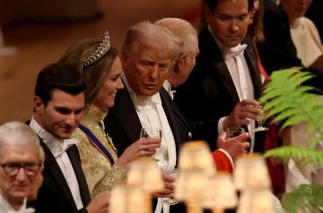 حضور غولهای دنیای فناوری در ضیافت رسمی ترامپ در بریتانیا