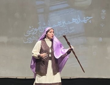 درخشش نوجوان قزوینی در چهارمین جشنواره ملی نقالی