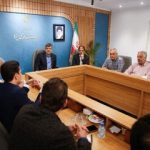 دیدار اعضای ستاد دکتر پزشکیان شهرستان میبد با استاندار یزد