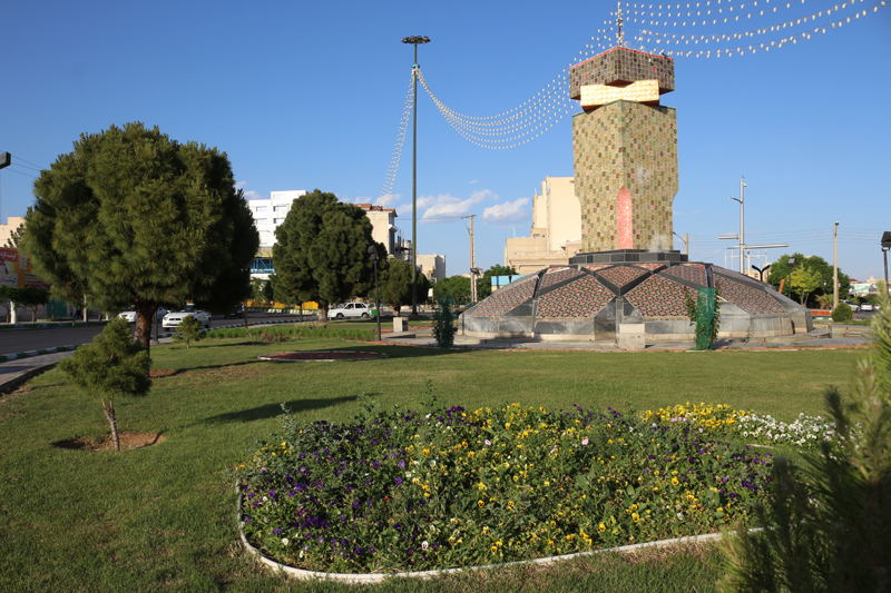 سمنان و فلکه‌هایی با هنرسازه‌های فرهنگی