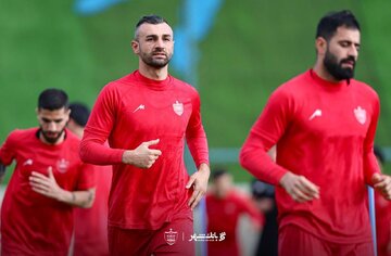 عکس| پیام ویژه سردار دورسون به هواداران پرسپولیس پس از ناکامی مهاجمان در گلزنی