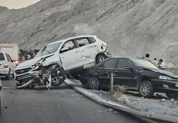 غلتک راهسازی جان دو خواهر را گرفت/ عکس