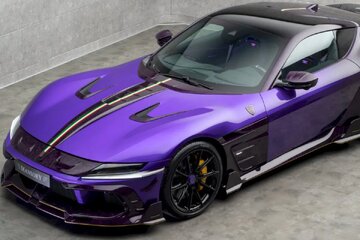 منصوری روی یکی از جذابترین ماشینهای فراری دست گذاشت