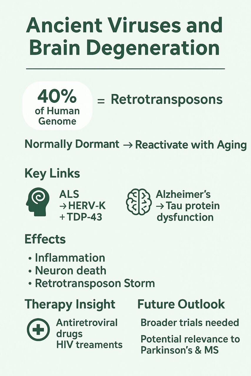 میراثی عجیب ویروسهای باستانی در بدن انسان مدرن!