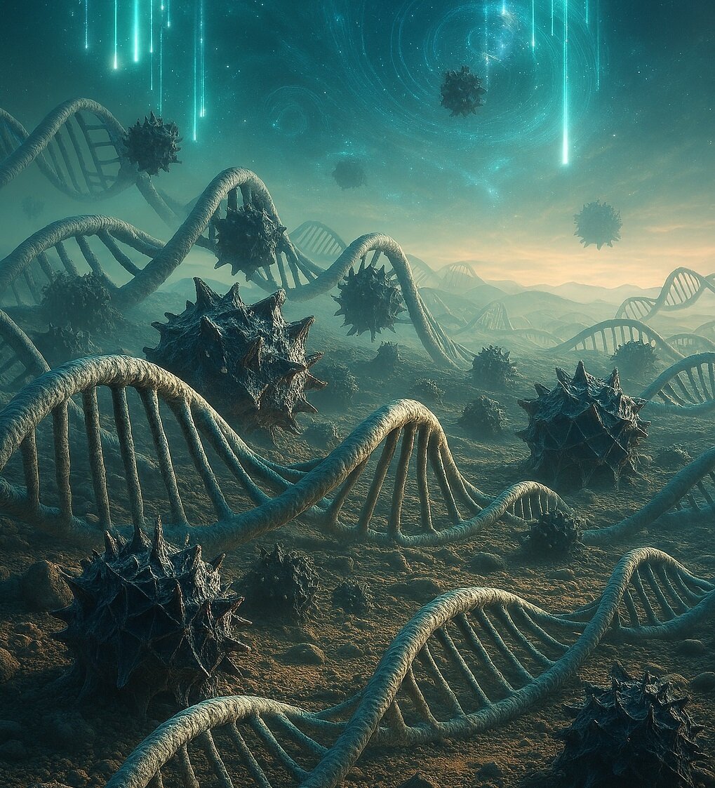 میراثی عجیب ویروسهای باستانی در بدن انسان مدرن!