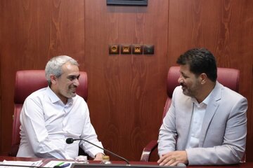 نشست نماینده چهارمحال و بختیاری با وزیر اقتصاد و دارایی