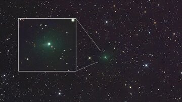 ورود بیگانهای سبز رنگ به منظومه شمسی!