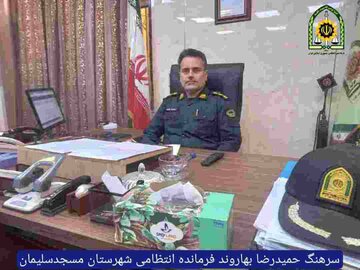 پاکسازی کانون‌های جرم در مسجدسلیمان؛ دستگیری ۴ متهم و کشف مواد مخدر