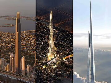 پایان سلطه برج خلیفه بر آسمان/ عربستان روی دست امارات زد