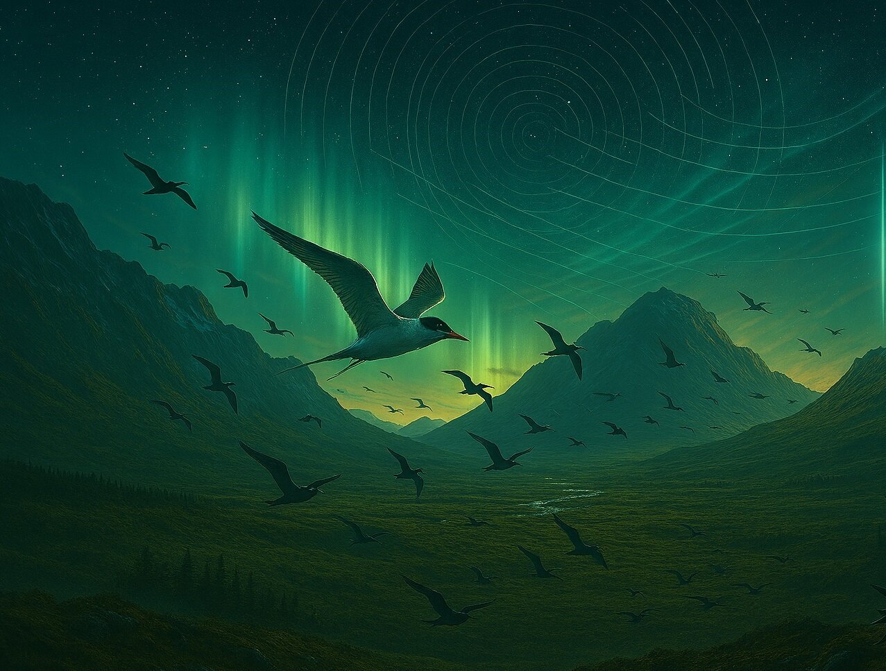 پرندهها چطور در جریان مهاجرت، راهشان را گم نمیکنند؟