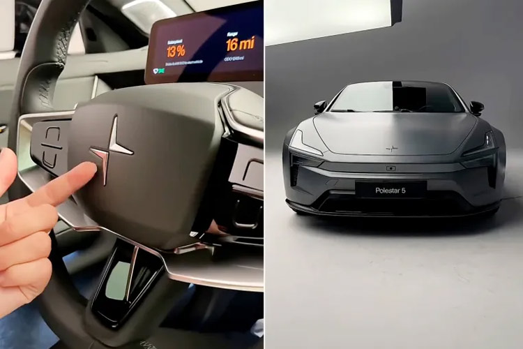 پولستار ۵؛ خودروی برقی لوکس با قدرتی فراتر از پورشه پانامرا
