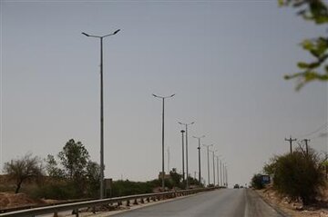 پیشرفت ۸۰ درصدی پروژه روشنایی محور اصلی مسجدسلیمان/  ارتقای ایمنی با سرمایه‌گذاری ۱۶ میلیارد تومانی