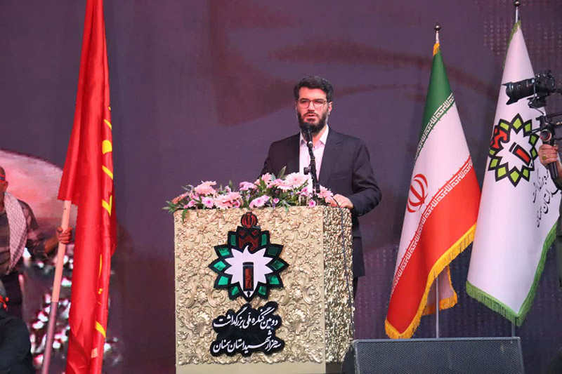 پیمان دوباره با آسمان؛ جایی که سه‌هزار ستاره در سمنان درخشیدند / وارثان آسمان، مسئولان زمین‌اند؛ مسئولیت ما، ادامه دادن راه شهداست