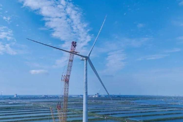 چین رکورد جهان در نصب توربین بادی را شکست