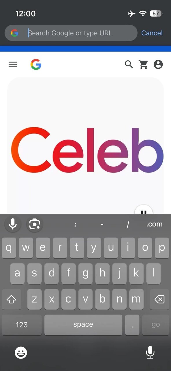 «گوگل کروم» در آیفون شیشهای شد