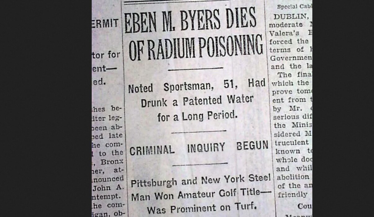 آب رادیواکتیو؛ معجزه دروغینی که به جای شفا، استخوانها را میخورد