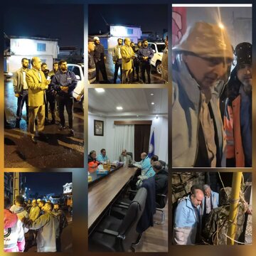 آبگرفتگی ۱۰۰ واحد مسکونی در انزلی | دستور استاندار گیلان مبنی بر استقرار دستگاه های خدمات رسان